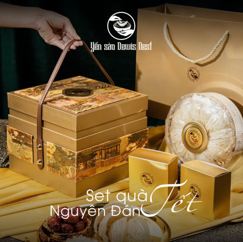 Hộp Quà Tết Nguyên Đán 2025 Cao Cấp Dewis Nest