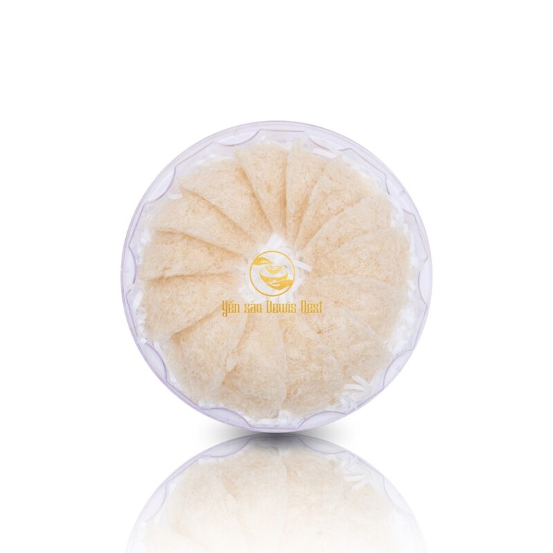 Yến Sào Khánh Hòa Nguyên Chất Yến Tinh Chế Xơ Mướp Sợi Ngắn Dewis Nest 100g